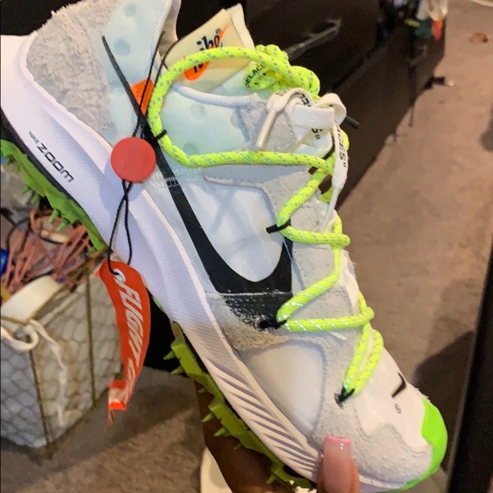 Off white sneakers